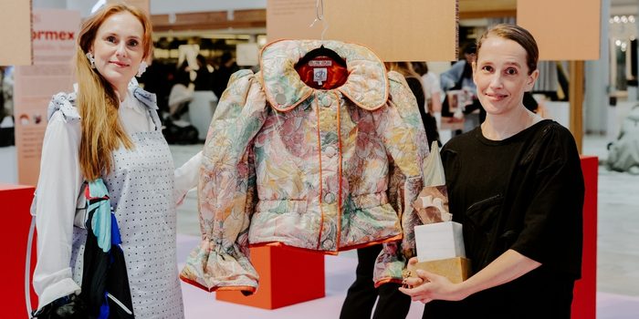 Lisa Setterberg, founder of qeenew and Susanne Pontus Persson, artist