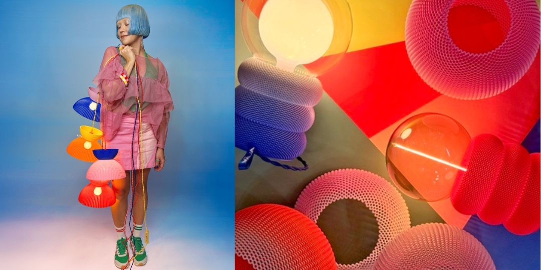 Anna Dedukh and her colourful lamps