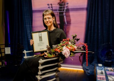 Hermine Blixt vinner Design Talents med sin stol Backbone chair
