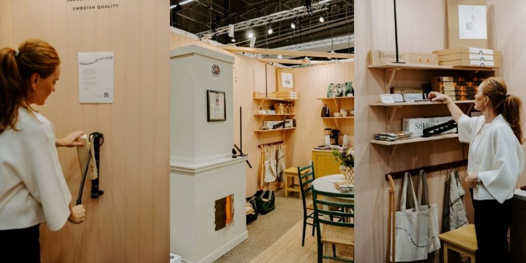 Stikkan - en monter på Formex augusti som vann juryns hjärta i kategorin Stand Spotlight. Mysigt och ombonat, som att komma hem.